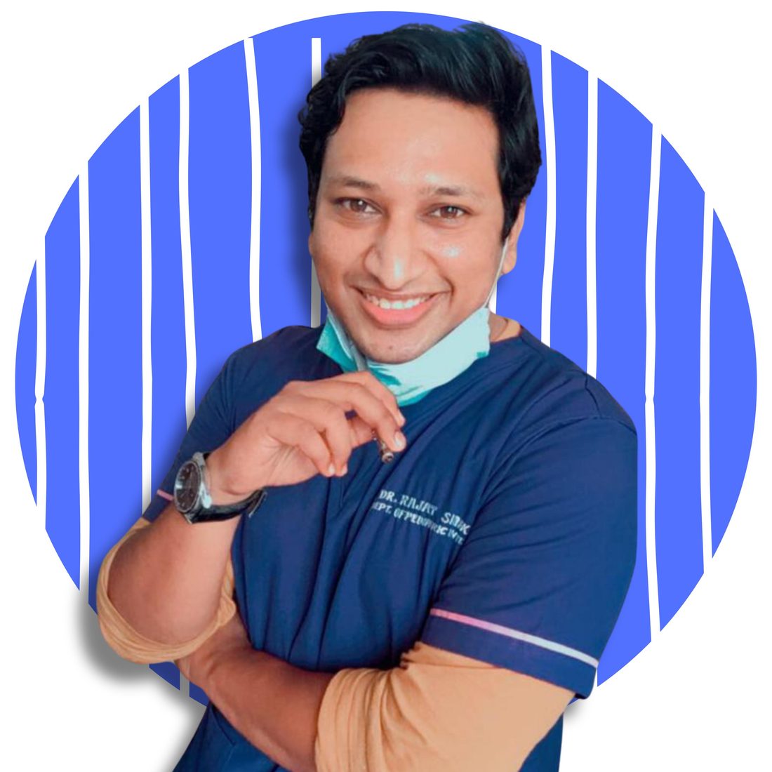 Dr. Rajat Shaikh, MDS pediatric dentist and founder of Happy Tooth Children & Family Dental Care in Mohamadwadi, Pune